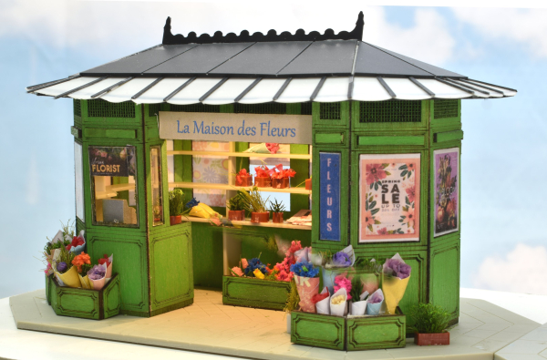 Kiosk Art Deco ´Blumen`